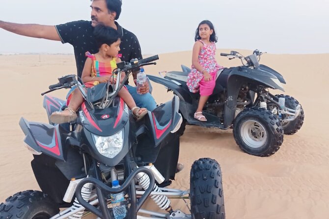 1 Hour Private Quad Biking with 30 minutes Camel Farm Visit - What the desert ride feels like in hot weather