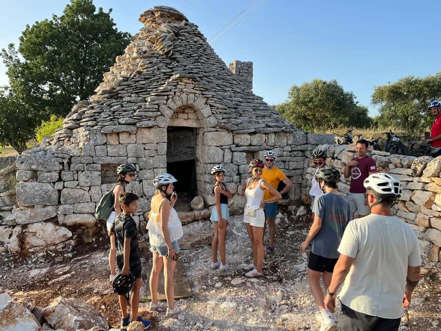 Alberobello: Guided e-bike tour + donkey farm visit - Starting beside Alberobello’s trulli