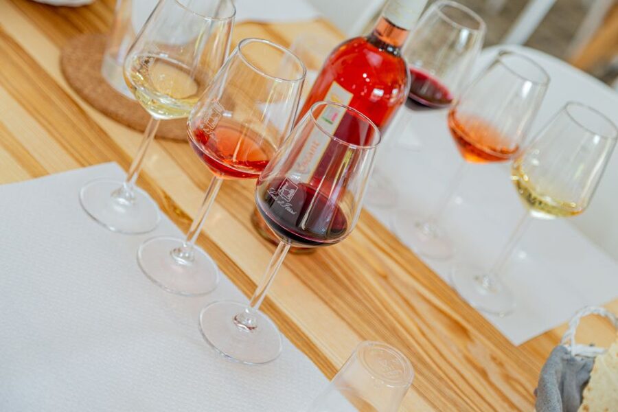 Alghero: Wine and Olive Oil Tasting at a Local Farm - The tasting room is ready when you sit down