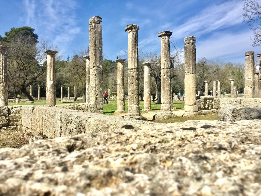 Ancient Olympia: Private Tour site, museum, bee farm, winery - Walking through the birthplace of the Olympic Games