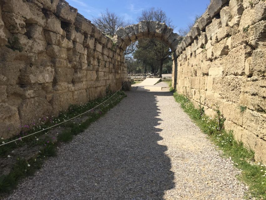 Ancient Olympia: Private Tour site, museum, bee farm, winery - A coffee and souvenir break in Olympia town