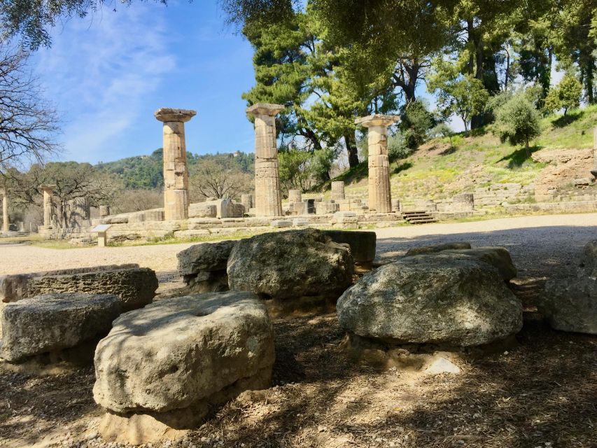 Ancient Olympia: Private Tour site, museum, bee farm, winery - Wine at Olympia Land