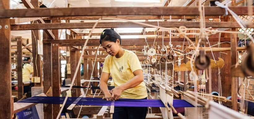 Angkor Silk Farm & Lotus Silk Farm: Siem Reap Discovery Tour - Angkor Silk Farm: from mulberry leaves to woven cloth