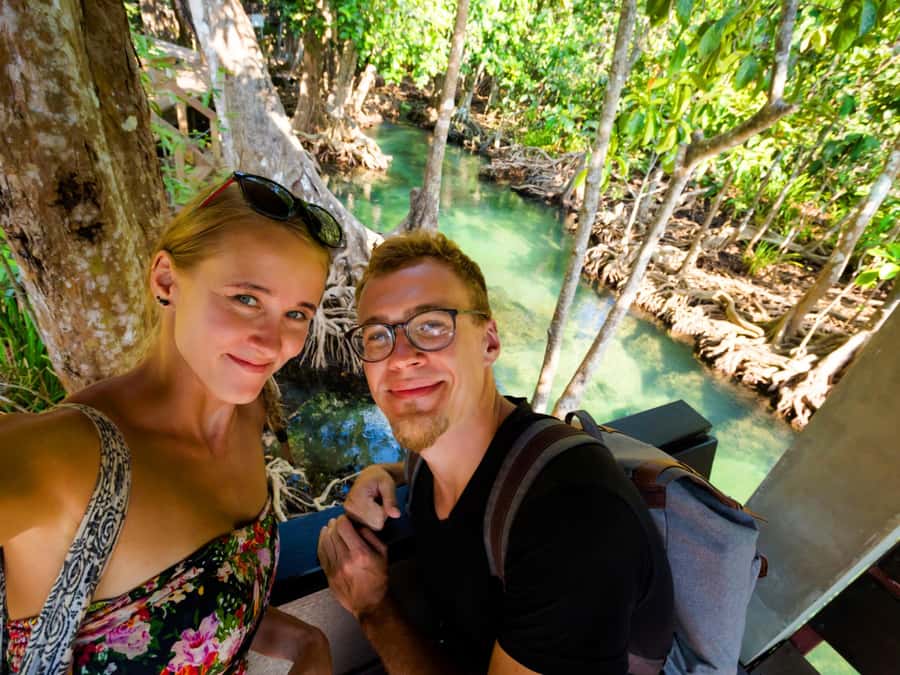 Ao Nang: Crystal Pool Kayaking, ATV, and Pineapple Farm Tour - Crystal Lagoon offers the best chance to slow down