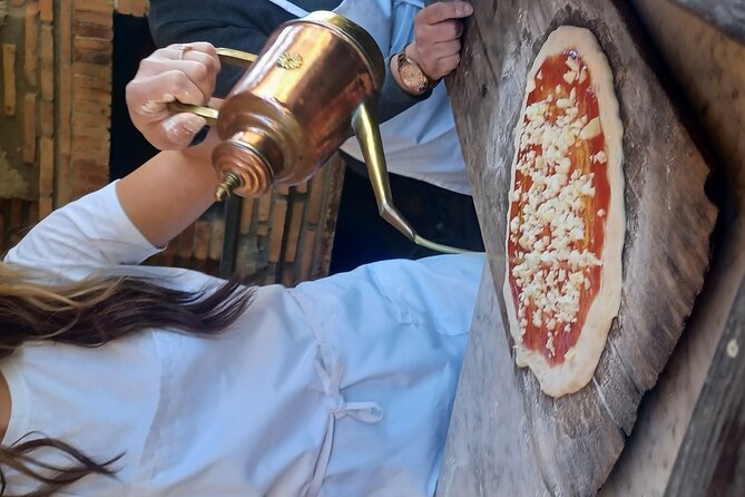 Authentic Farm Tour with Pizza, Cheese, Wine & Limoncello Tasting - Watching mozzarella and caciotta take shape
