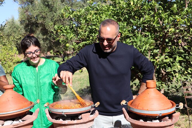 Authentic Moroccan Cooking Class in a Farm in Marrakech - Preparing Moroccan tajine step by step