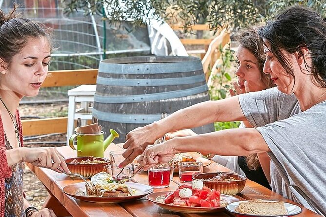 Bio Farm Private Olive Oil Tasting, Farm to Fork Meal & Temple of Poseidon Tour - Leaving Athens for a Working Organic Farm