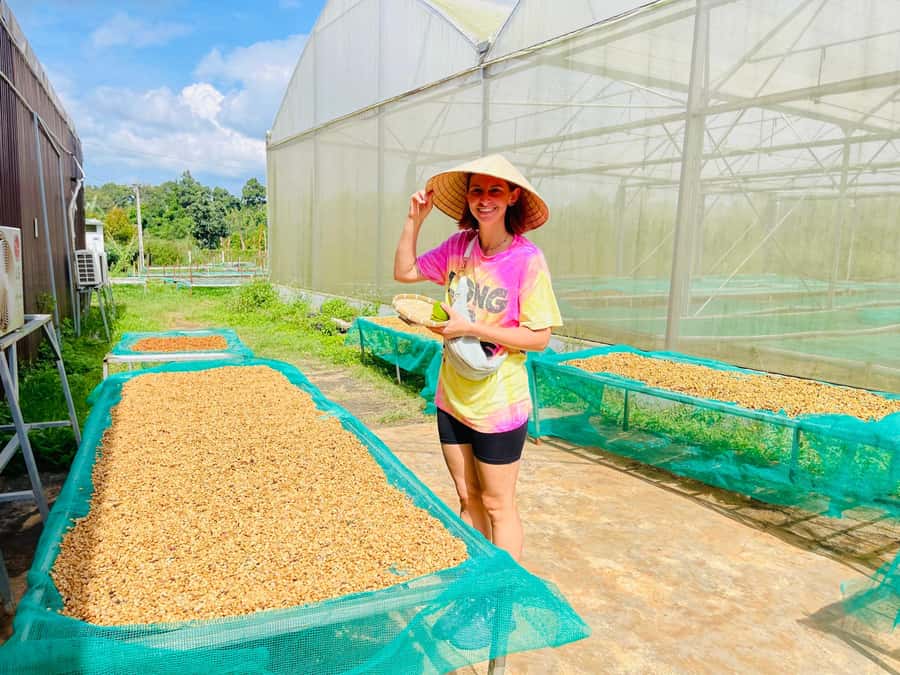 Buon Ma Thuot: Coffee Farm Tour (Bean to Brew) with Pickup - Learning to operate traditional irrigation systems