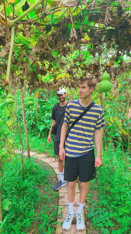 Can Tho: Countryside Cycling Tour with Cocoa Farm Visit - Visiting a duck farm and seeing local work