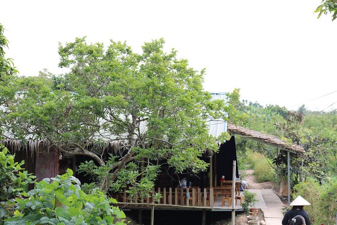 Can Tho day tour: fruit garden&floating fish farm in Son islet - Make local cakes, then rest in a hammock