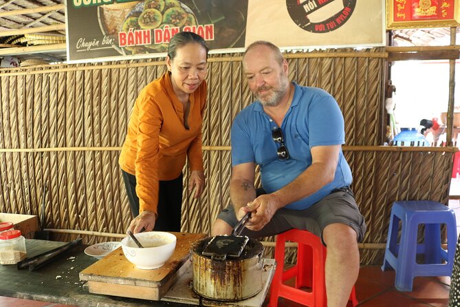 Can Tho day tour: fruit garden&floating fish farm in Son islet - Fish ponds and the Mekong near sunset