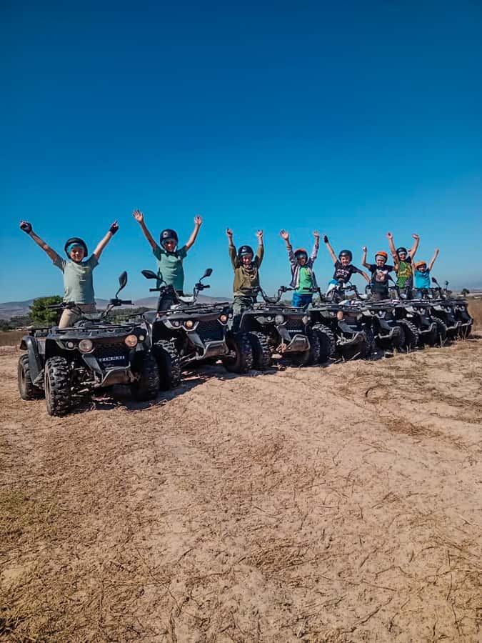 CAPE TOWN: OSTRICH RANCH QUAD BIKE RIDE & OSTRICH TOUR - Starting with the Cape Town quad bike ride