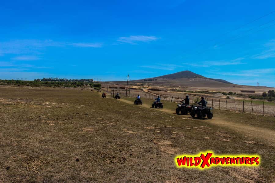CAPE TOWN: QUAD BIKE FUN RIDE AT OSTRICH RANCH, DURBANVILLE - A simple itinerary with one clear starting point