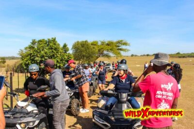 QUAD BIKE FUN RIDE AT OSTRICH RANCH, DURBANVILLE