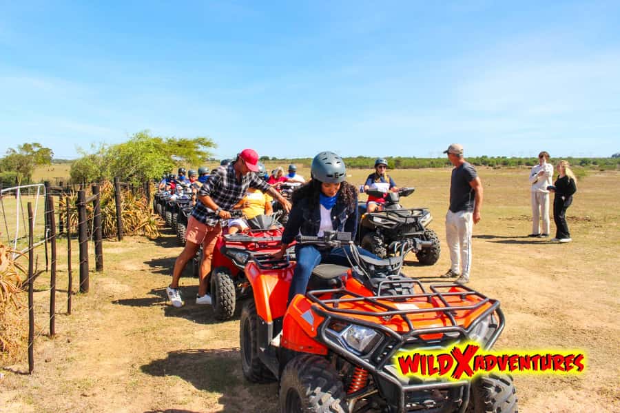 CAPE TOWN: QUAD BIKE FUN RIDE AT OSTRICH RANCH, DURBANVILLE - Family appeal, with an important age rule