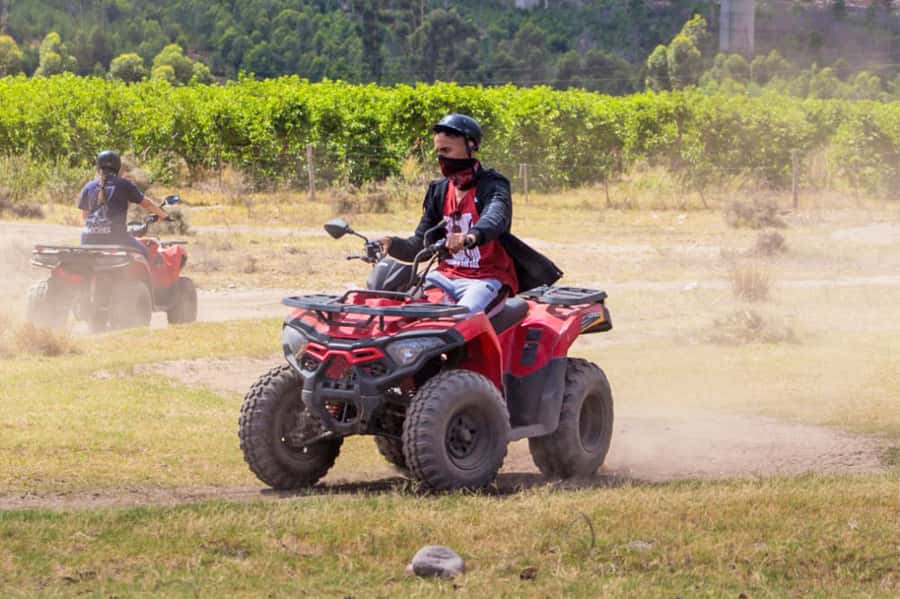 CAPE TOWN: QUAD BIKE FUN RIDE IN PAARL, FREEDOM FARM 301 - The guide can shape the whole experience
