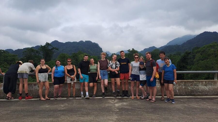 Cave Explore- Paradise Cave & Phong Nha Cave - Duck Farm - The 40-minute walk to Paradise Cave