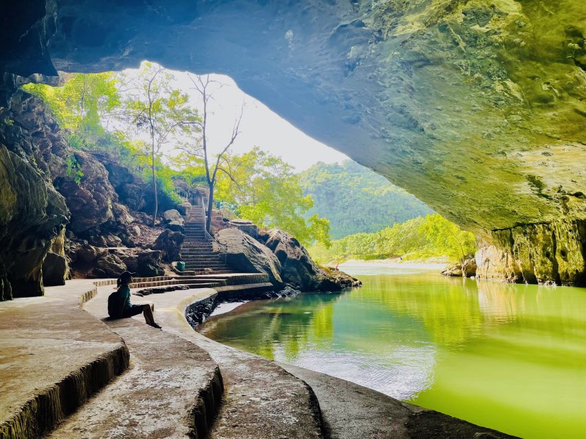 Cave Explore- Paradise Cave & Phong Nha Cave - Duck Farm - The Son River boat ride to Phong Nha Cave
