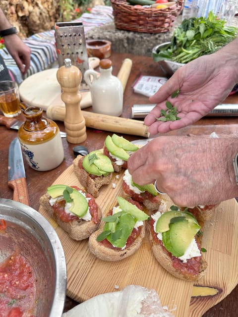 Chania Area: Cooking Class at a Farm in Stylos Village - Cooking Cretan classics over wood