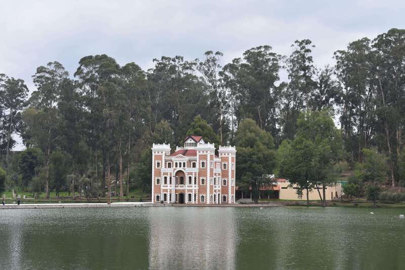 Chautla's Castle, Lavender Farm, and Valquirico Private Tour - From Puebla to the lake at Ex-Hacienda de Chautla