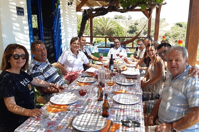 Chefcooking Paella from our Andalusian Grandmother at a Family Farm - Lunch with seafood, meat, or vegetables