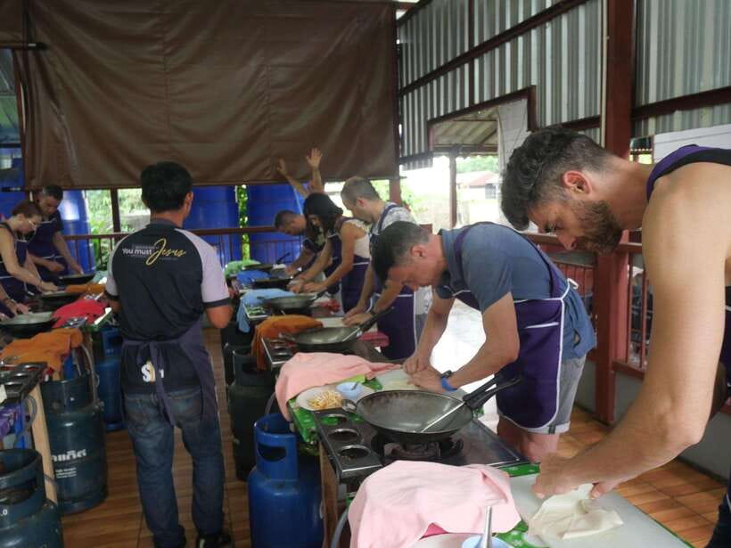 Chiang Mai: Half Day Cooking Class at Organic Farm - Cook several dishes at your own station