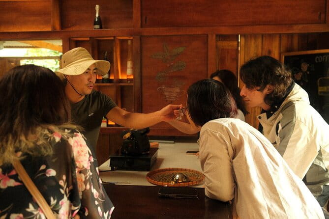 Coffee Farm Tour with Roasting & Tasting Workshop - Da Lat - Walking through the Arabica plantation