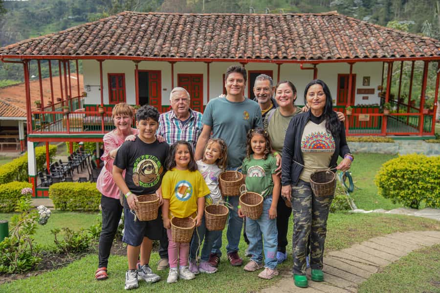Coffee Tour Salento-Ocaso Farm- English Tour - Coffee trees, cherries, and the first farm lessons