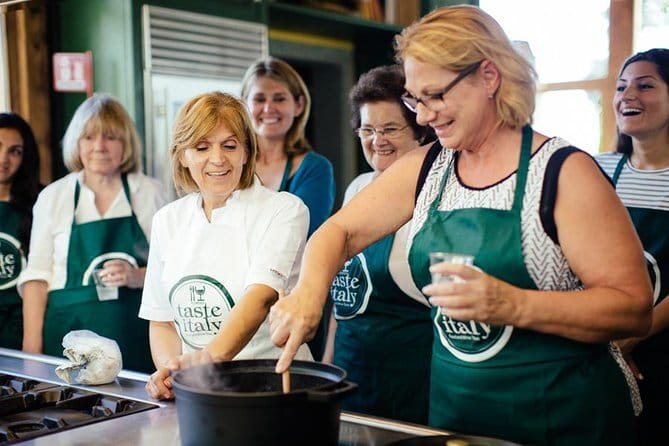 Cooking Class and Lunch at a Tuscan Farmhouse with Local Market Tour from Florence - Cooking pasta, pork, and tiramisu from scratch