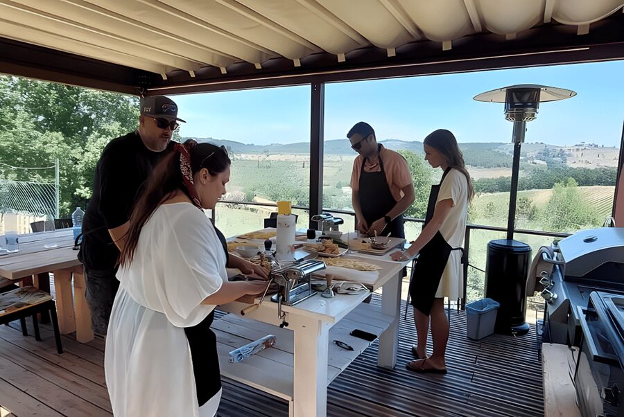 Cooking class in our family farm in Chianti with lunch - What the farm setting adds to the meal