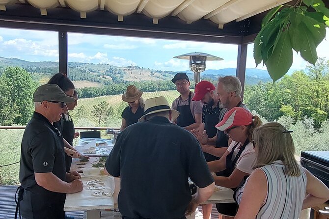 Cooking Class on a Family Farm in Chianti with Lunch - Making pasta by hand, not just watching