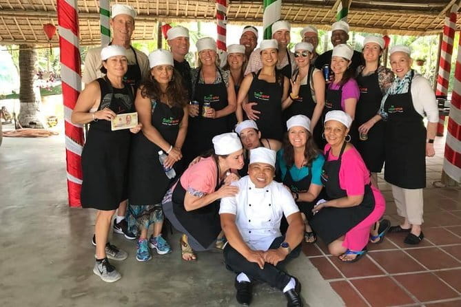 Cooking Class with Tra Que Eco Farm & Local Market Discovery - Four dishes and a proper lunch