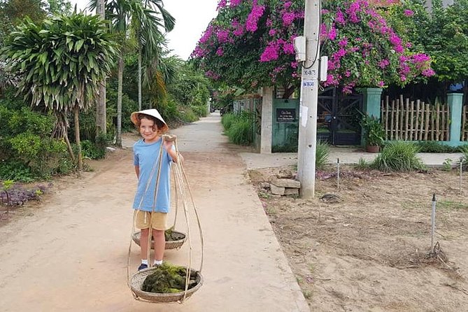 Countryside Tour of Hoi An, Basket Boat, Buffalo ride, Farming with local Farmer - Coconut-leaf crafts you can take home