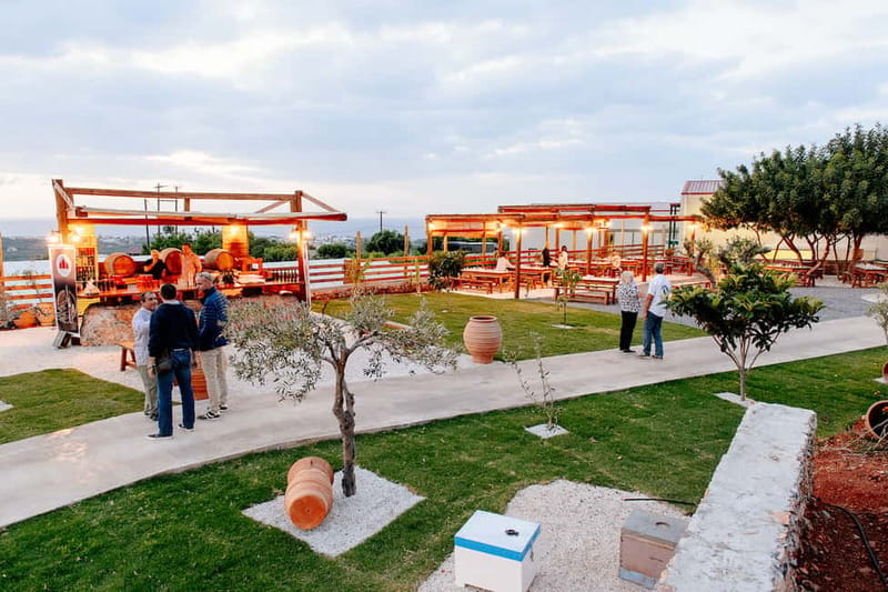 Crete: Olive Oil Festival, Farm Dinner, Live Show & Pickup - The farm in Sissi village
