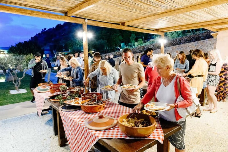 Crete: Olive Oil Festival, Farm Dinner, Live Show & Pickup - Reaching Sissi by bus