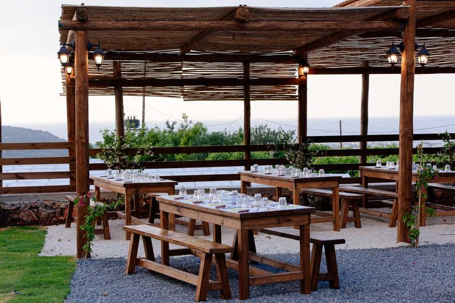 Crete: Road-trip to Lasithi, Zeus Cave & Olive Mill Farm - Krasi brings the tour back to village life