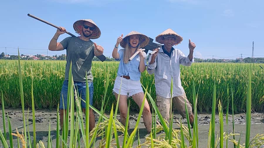 Cycling, Water Buffalo Riding, Traditional Farming Life - Tea, coconut jam, and a local fishing family