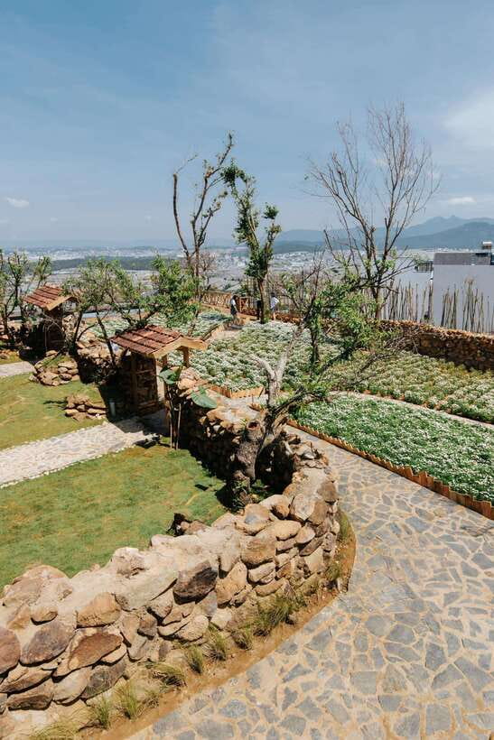 Da Lat: Sunrise Panorama, Green Tea Hill and Strawberry Farm - Picking strawberries at a high-tech farm
