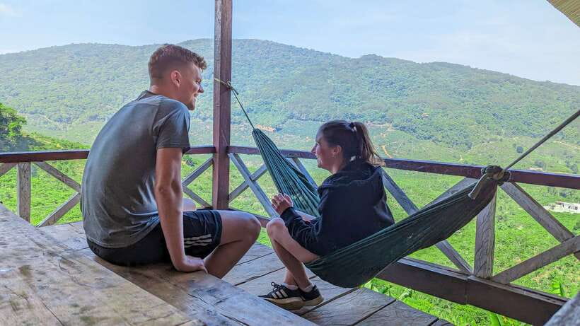 Dalat Countryside Motorbike Day Tour–Coffee Farms & Pagodas - Tuyen Lam Lake and Truc Lam Zen Monastery