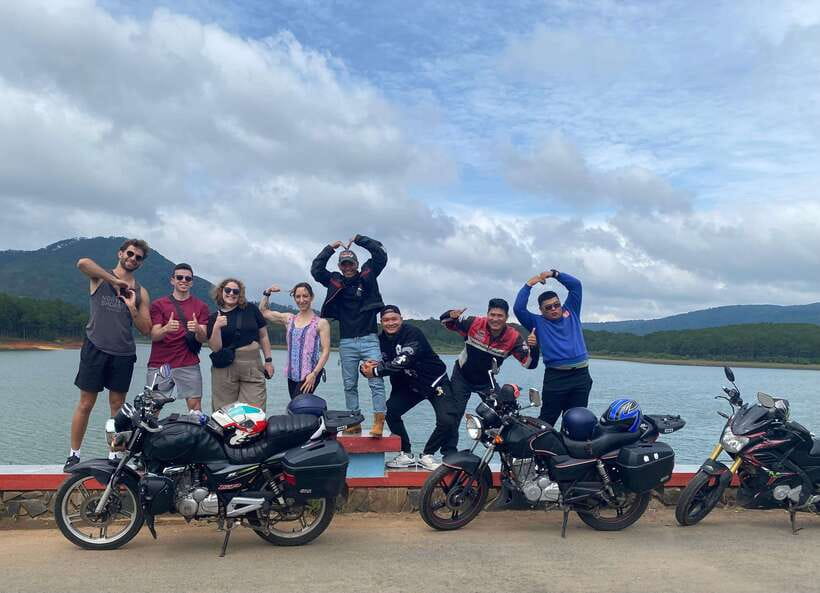 Dalat: MOTORBIKE TOUR TO PONGOUR FALLS- SILK- COFFEE FARM - Who should choose the motorbike and who should choose the car?