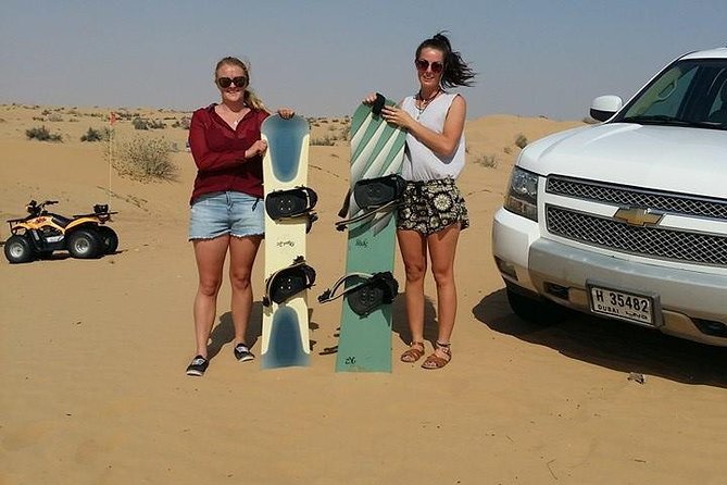 Dubai Desert Morning Tour in 4WD Vehicle: Camel Ride, Quad Bike Tour, Sandboarding, and Camel Farm - The 4WD transfer is transport, not a full dune safari