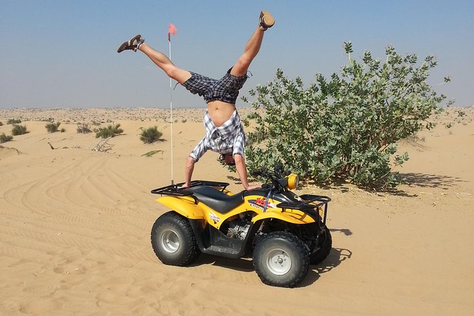 Dubai Desert Morning Tour in 4WD Vehicle: Camel Ride, Quad Bike Tour, Sandboarding, and Camel Farm - The camel farm gives you a quick look at desert life