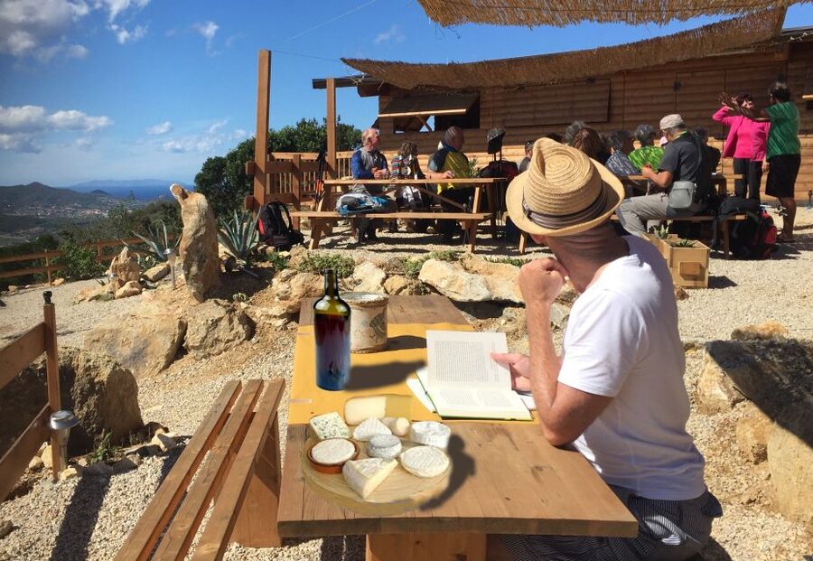 Elba: Tuscan Farmhouse Tasting - A meal with a view across six islands