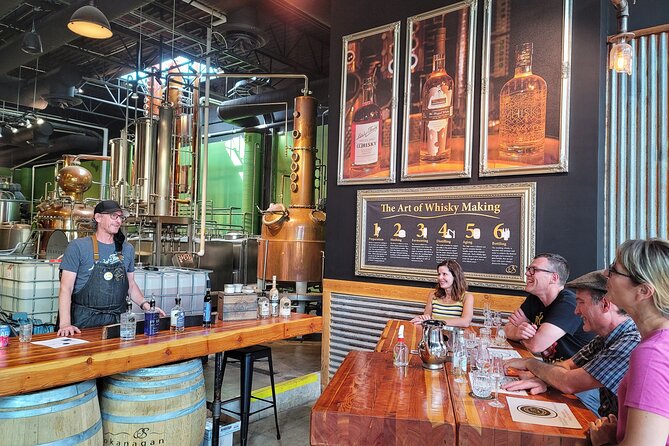 Farm-to-Flask Tasting Experience in Vernon - Four samples, four different spirit styles