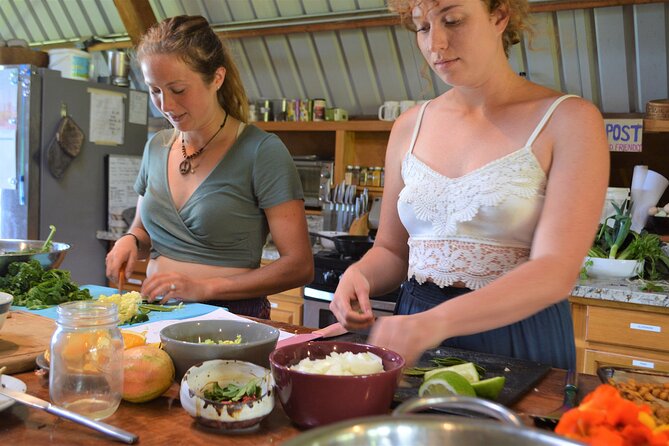 Farm to Table Cooking Class at Kulaniapia Falls - Walking the farm and reading the volcanic soil