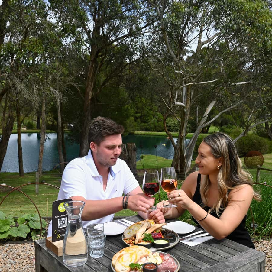 Farmers Lunch - Food and Wine for 2 - Arriving at a 27-acre farm near Red Hill