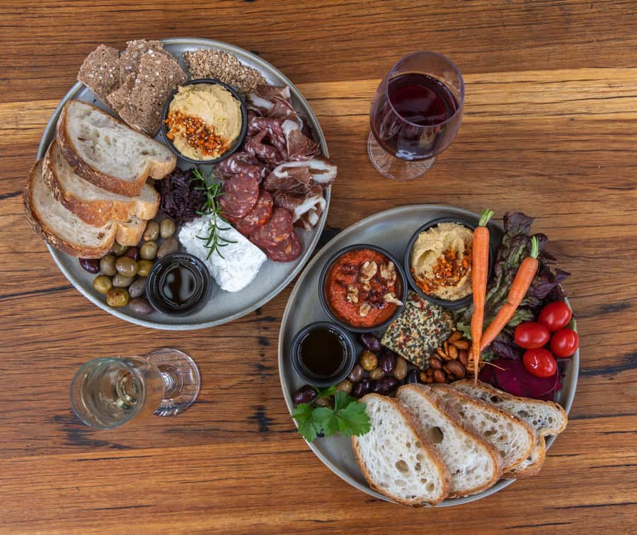 Farmers Lunch - Food and Wine for 2 - A grazing lunch built around seasonal produce