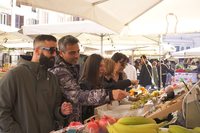 Farmers' Market Shopping with Cooking Class and Pasta Making - Starting with produce at Campo de Fiori
