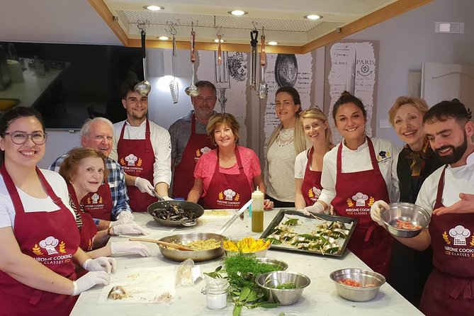 Farmers Market Shopping with Roman Full Course Class - (SHARED) - Fresh pasta is the star lesson