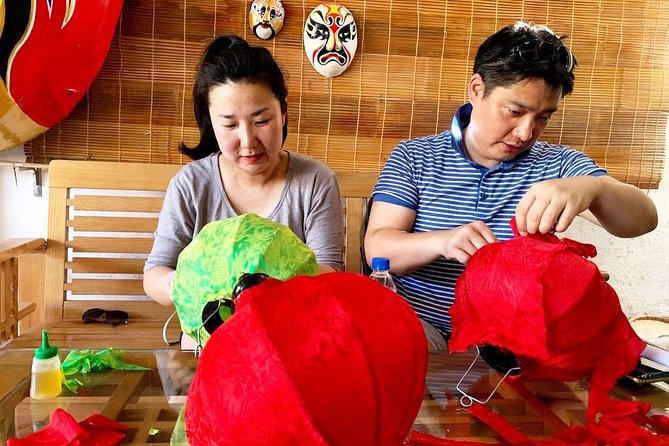 Farming- Market- Lantern making- Coffee- Cooking (JHA4) - Making a lantern to take home
